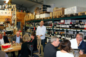 Weinprobe 2019 CSU und FU Schomgau Küche und Keller
