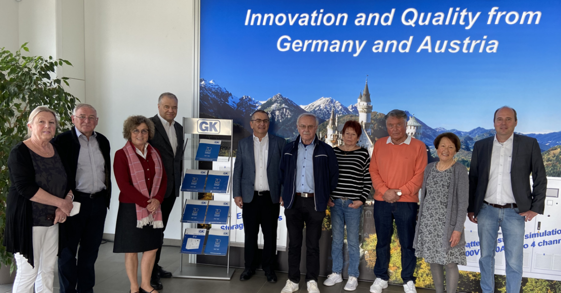 MdL Harald Kühn besuchte am 05. Mai zusammen mit einer Delegation aus der Vorstandschaft der CSU Schongau die Firma Gustav Klein in Schongau