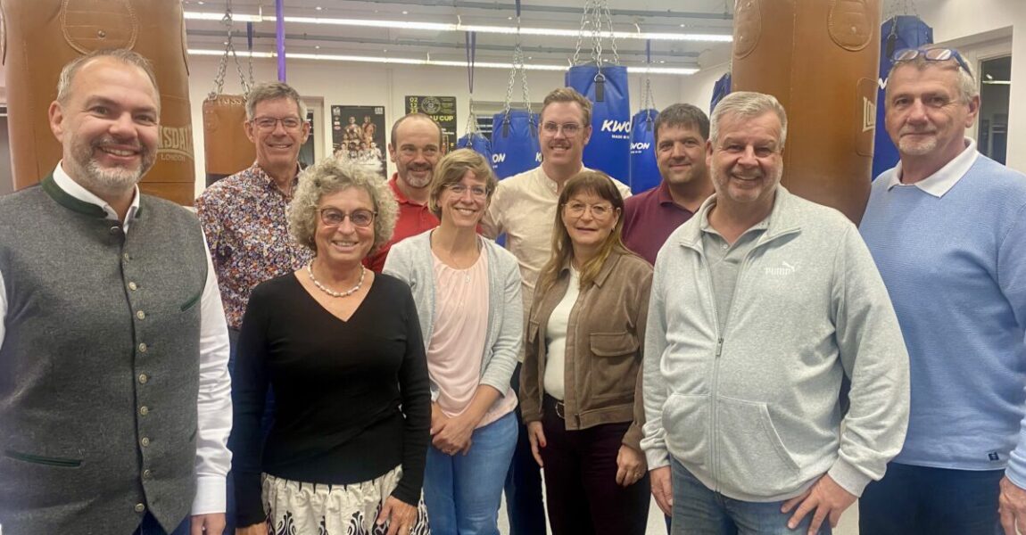 CSU-Stadtratsfraktion im Gespräch mit dem TSV Schongau