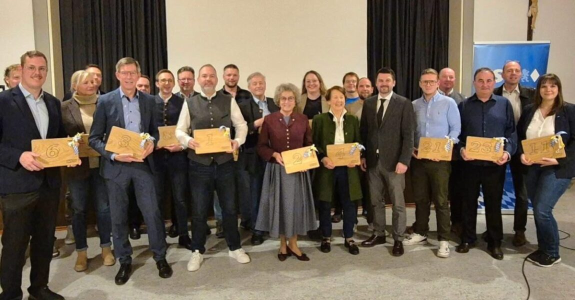 Die Liste für Schongau steht!