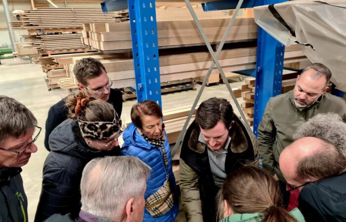 Betriebsbesuch bei der Firma Osenstätter